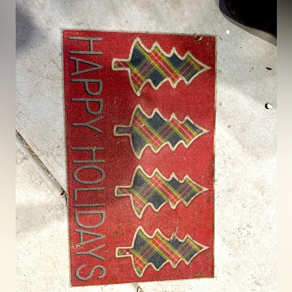 Christmas’s rug - Picture 1 of 1